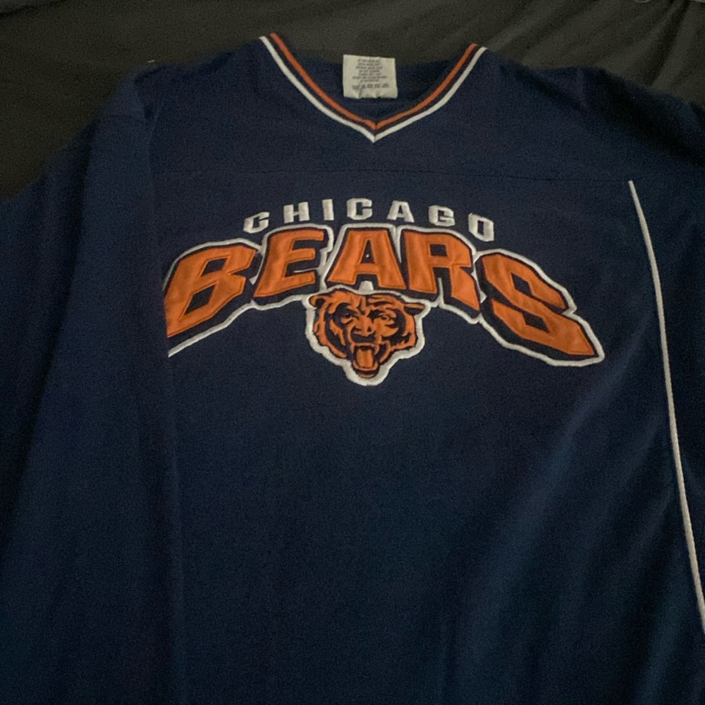 Chicago Bears long sleeve sweatshirt mens L/XL
